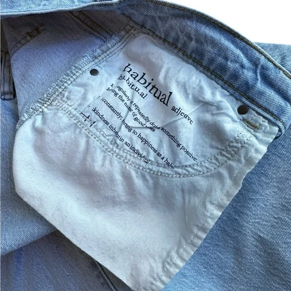 Habitual Light Blue Denim Wide-Leg Jeans - Picture 5 of 10